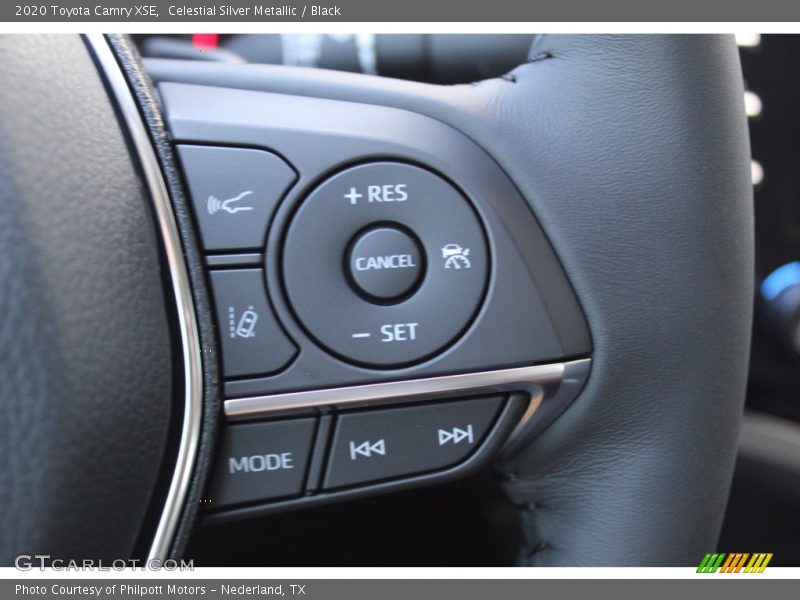 Celestial Silver Metallic / Black 2020 Toyota Camry XSE