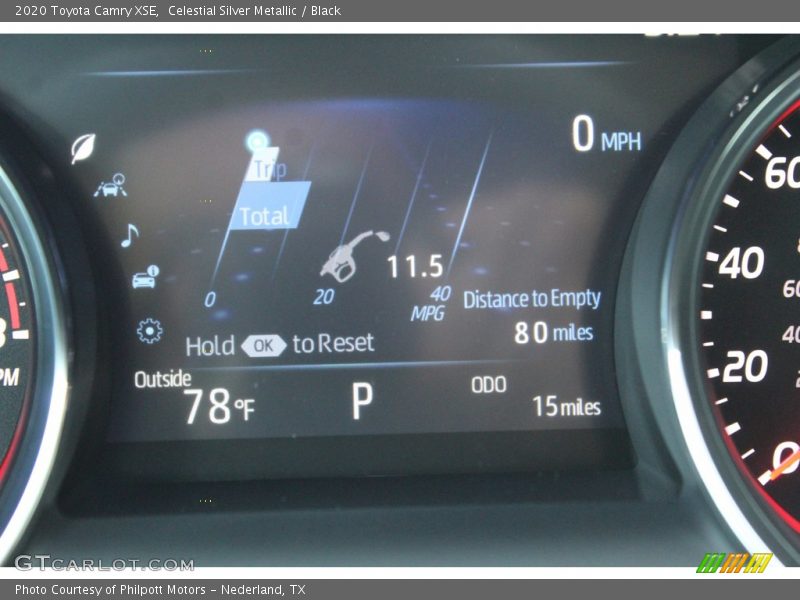 Celestial Silver Metallic / Black 2020 Toyota Camry XSE