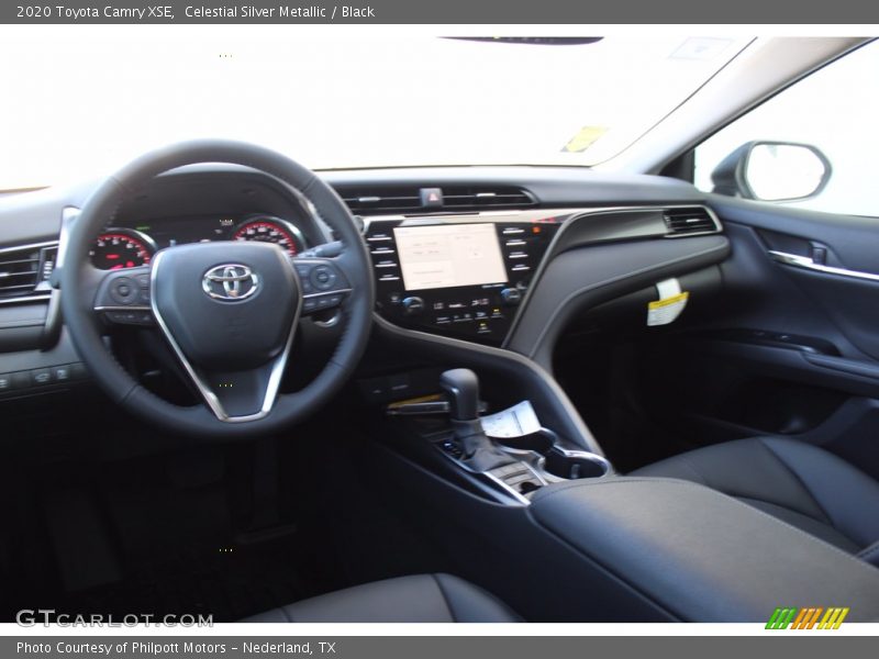Celestial Silver Metallic / Black 2020 Toyota Camry XSE