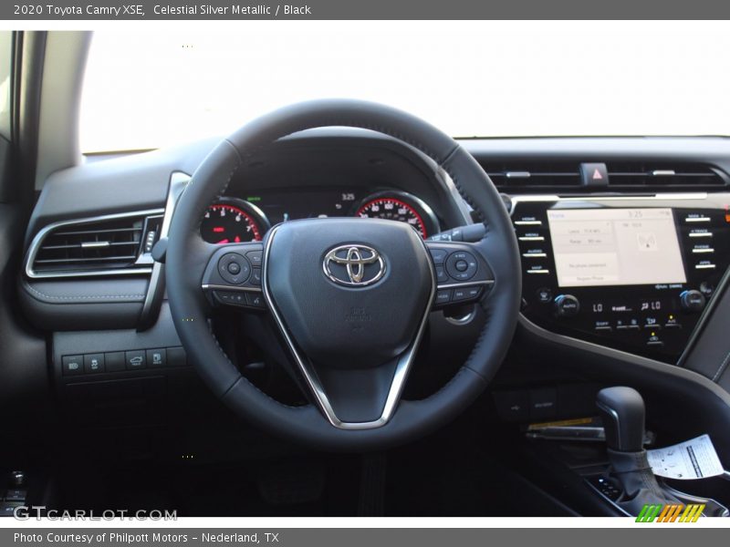 Celestial Silver Metallic / Black 2020 Toyota Camry XSE