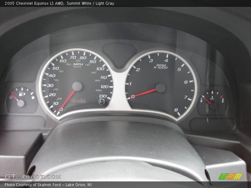 Summit White / Light Gray 2005 Chevrolet Equinox LS AWD