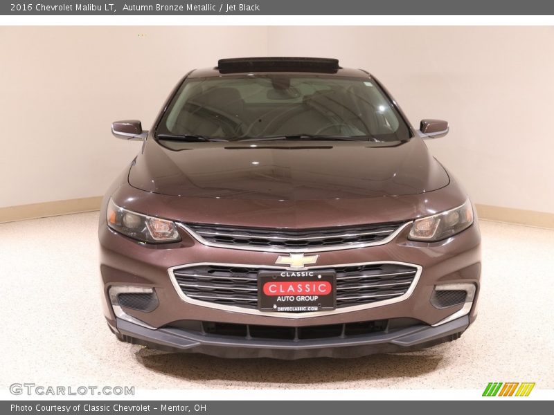 Autumn Bronze Metallic / Jet Black 2016 Chevrolet Malibu LT