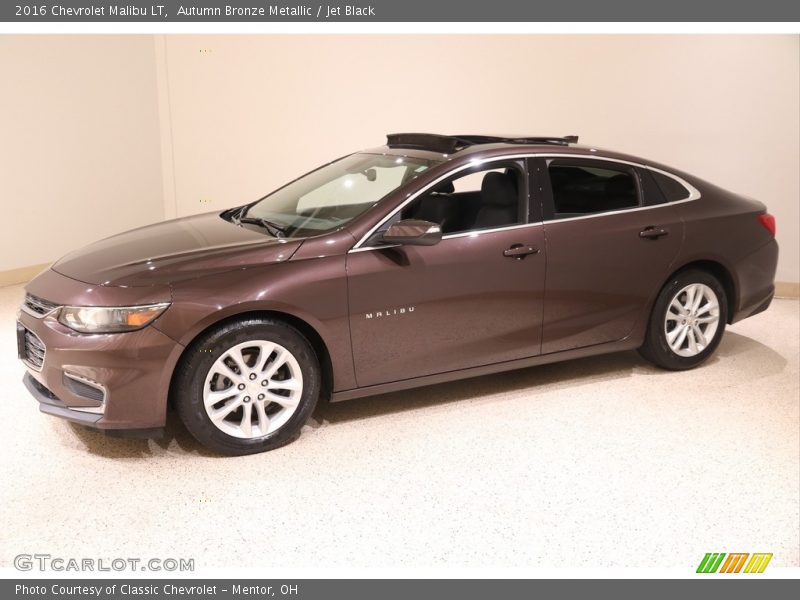 Autumn Bronze Metallic / Jet Black 2016 Chevrolet Malibu LT