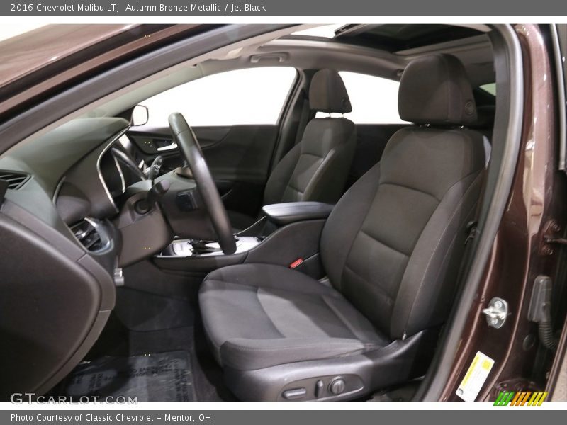 Autumn Bronze Metallic / Jet Black 2016 Chevrolet Malibu LT