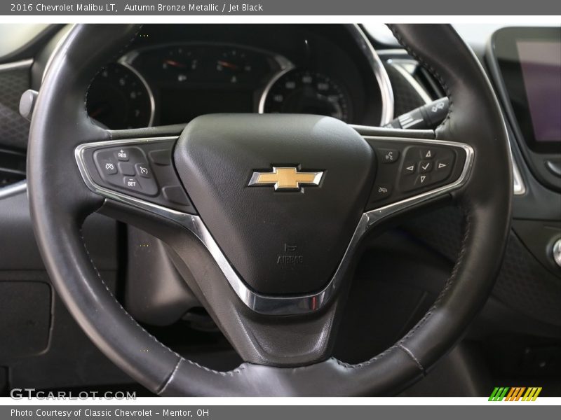 Autumn Bronze Metallic / Jet Black 2016 Chevrolet Malibu LT