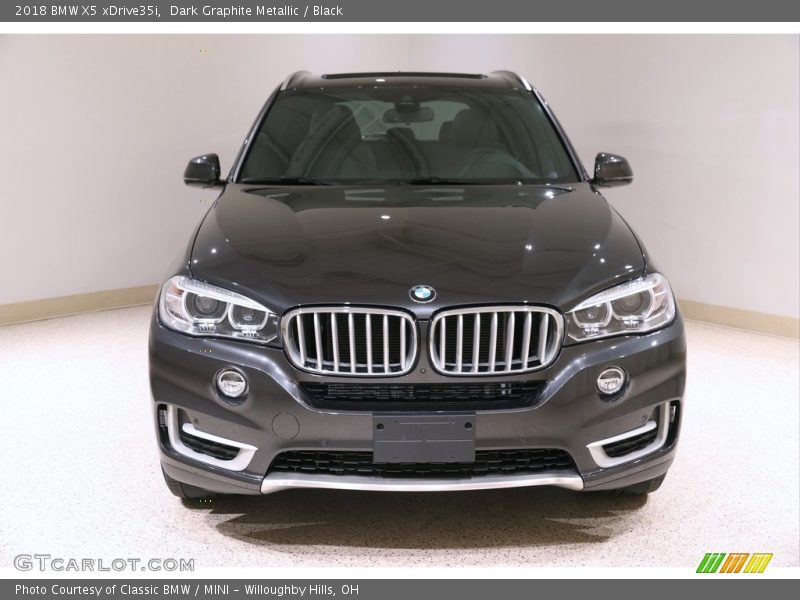 Dark Graphite Metallic / Black 2018 BMW X5 xDrive35i