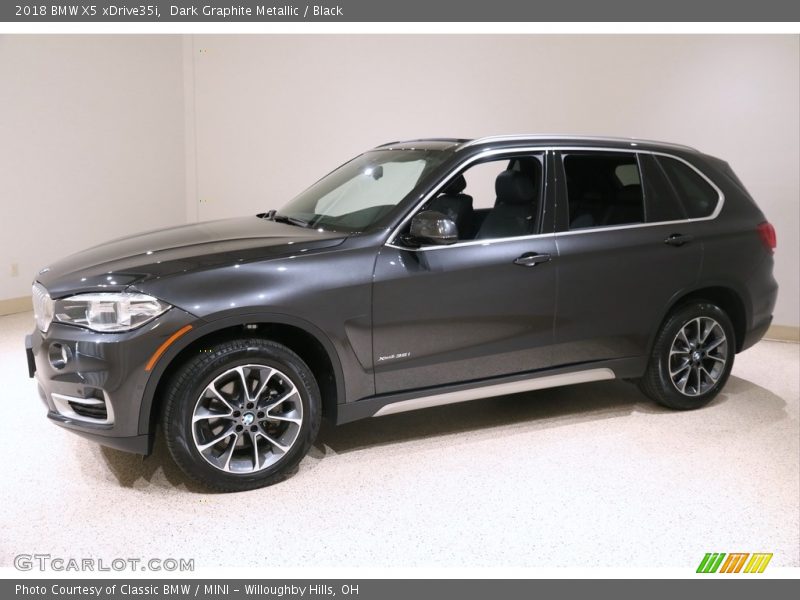 Dark Graphite Metallic / Black 2018 BMW X5 xDrive35i