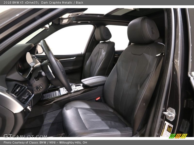 Dark Graphite Metallic / Black 2018 BMW X5 xDrive35i