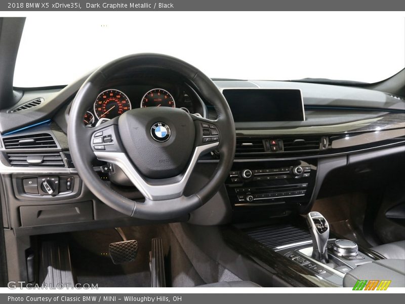 Dark Graphite Metallic / Black 2018 BMW X5 xDrive35i