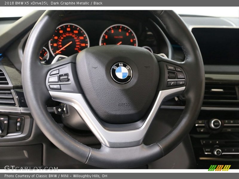 Dark Graphite Metallic / Black 2018 BMW X5 xDrive35i