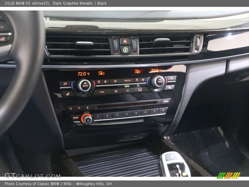 Dark Graphite Metallic / Black 2018 BMW X5 xDrive35i