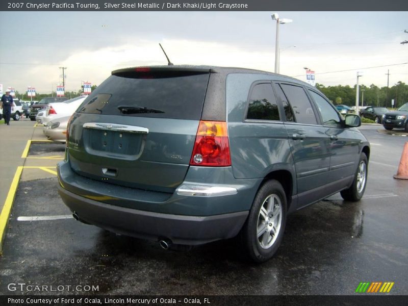 Silver Steel Metallic / Dark Khaki/Light Graystone 2007 Chrysler Pacifica Touring