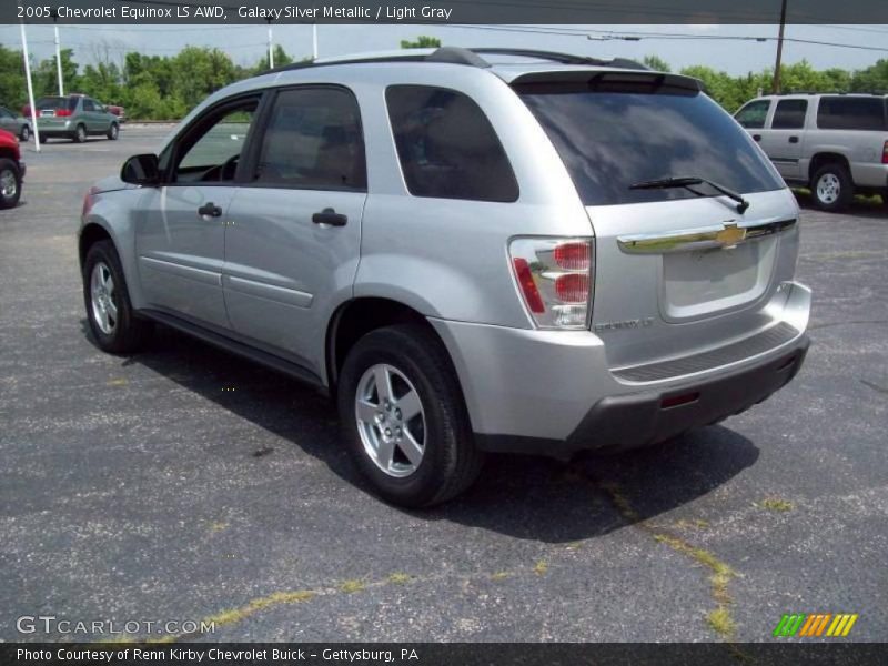 Galaxy Silver Metallic / Light Gray 2005 Chevrolet Equinox LS AWD