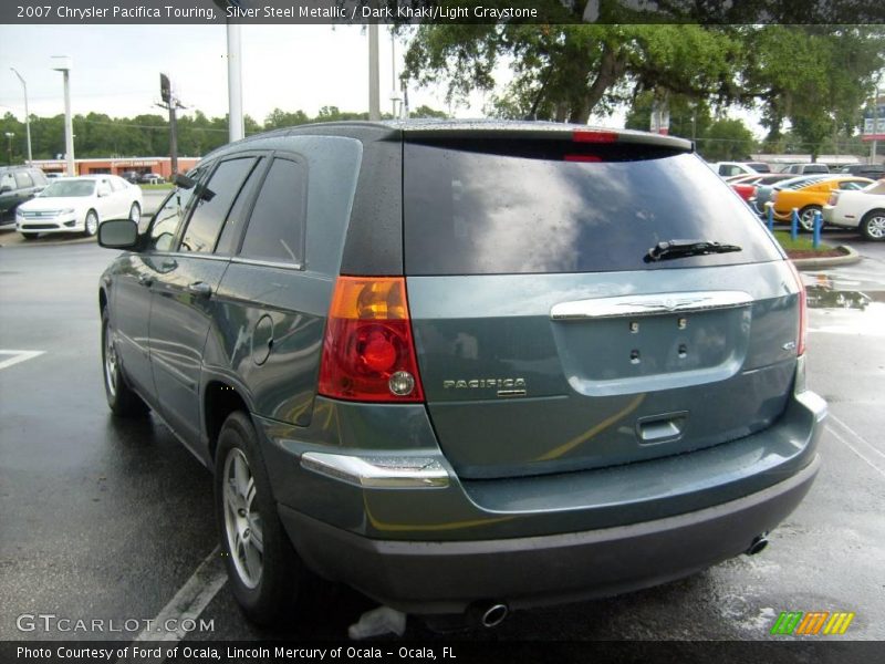 Silver Steel Metallic / Dark Khaki/Light Graystone 2007 Chrysler Pacifica Touring