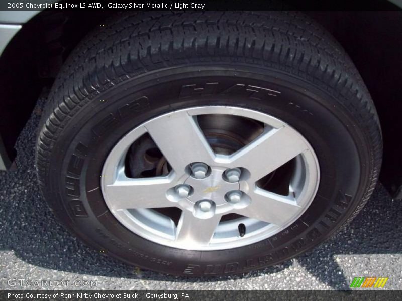 Galaxy Silver Metallic / Light Gray 2005 Chevrolet Equinox LS AWD