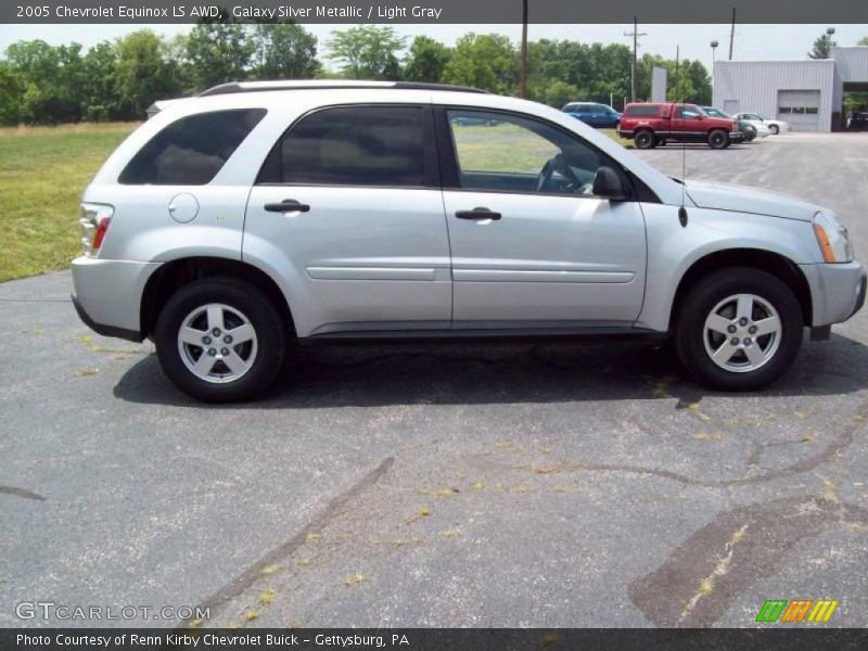 Galaxy Silver Metallic / Light Gray 2005 Chevrolet Equinox LS AWD