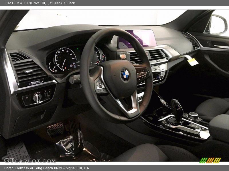 Jet Black / Black 2021 BMW X3 sDrive30i