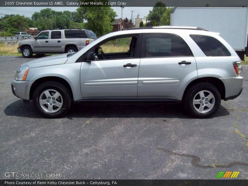 Galaxy Silver Metallic / Light Gray 2005 Chevrolet Equinox LS AWD