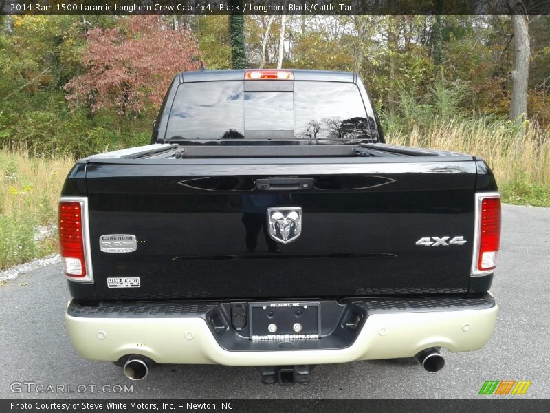 Black / Longhorn Black/Cattle Tan 2014 Ram 1500 Laramie Longhorn Crew Cab 4x4