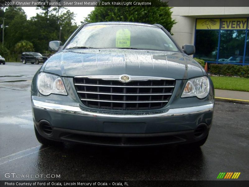 Silver Steel Metallic / Dark Khaki/Light Graystone 2007 Chrysler Pacifica Touring