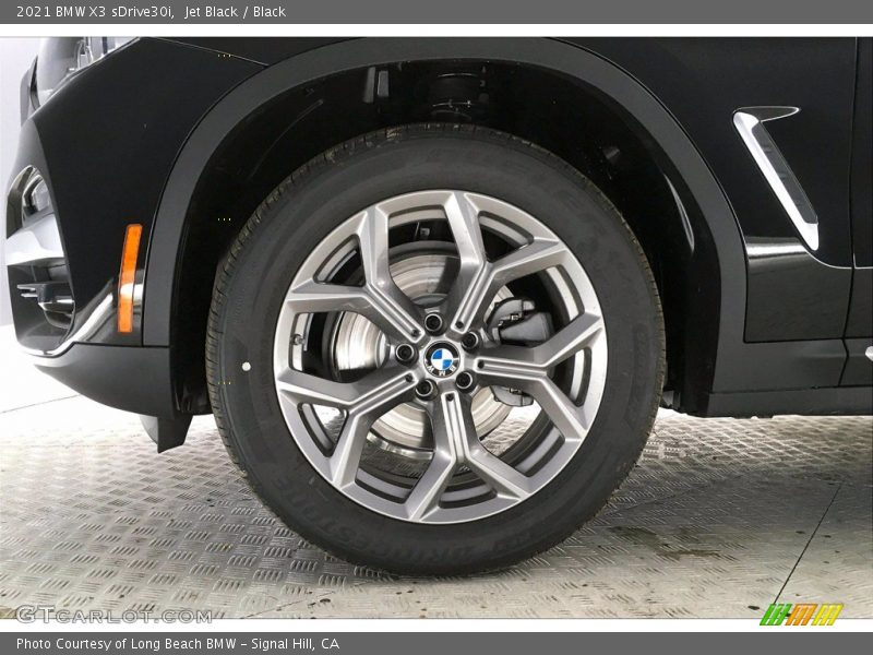 Jet Black / Black 2021 BMW X3 sDrive30i