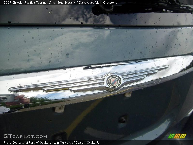 Silver Steel Metallic / Dark Khaki/Light Graystone 2007 Chrysler Pacifica Touring