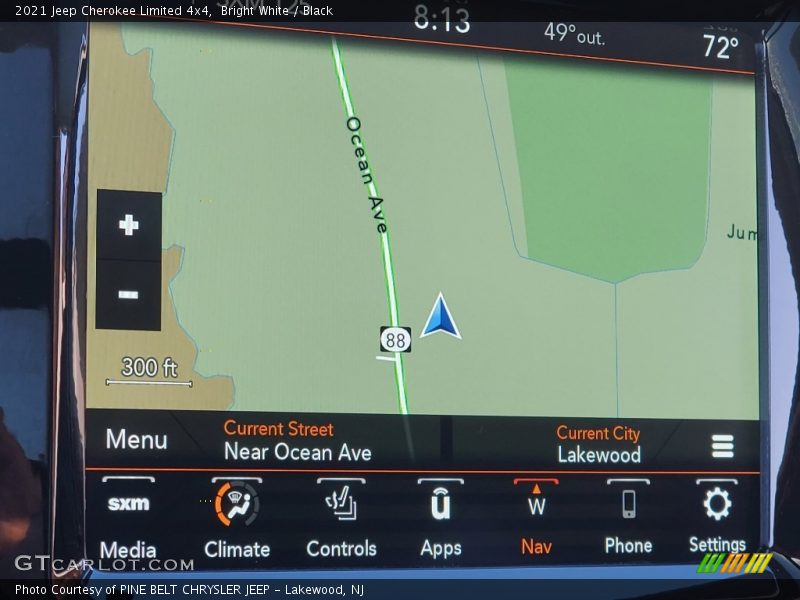 Bright White / Black 2021 Jeep Cherokee Limited 4x4