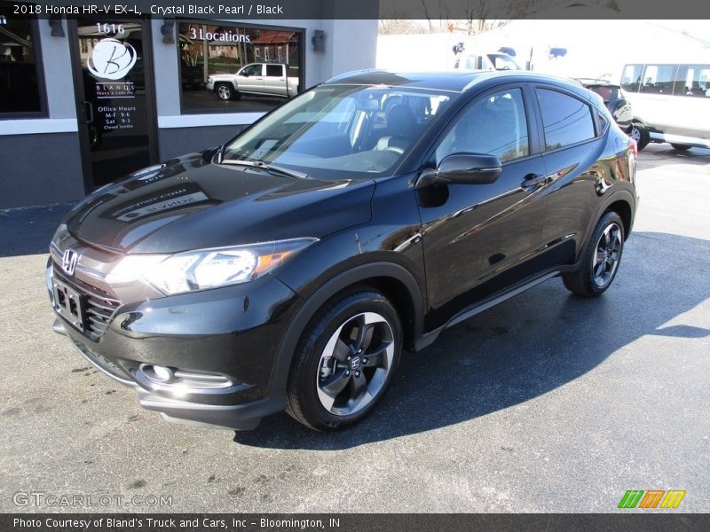 Crystal Black Pearl / Black 2018 Honda HR-V EX-L