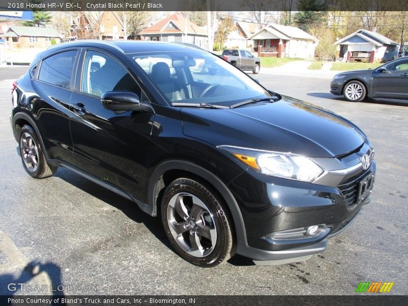 Crystal Black Pearl / Black 2018 Honda HR-V EX-L