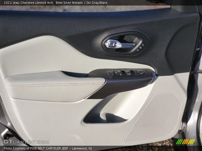 Billet Silver Metallic / Ski Gray/Black 2021 Jeep Cherokee Limited 4x4