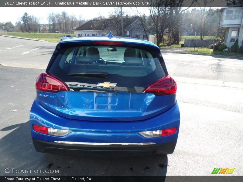 Kinetic Blue Metallic / Dark Galvanized/­Sky Cool Gray 2017 Chevrolet Bolt EV LT