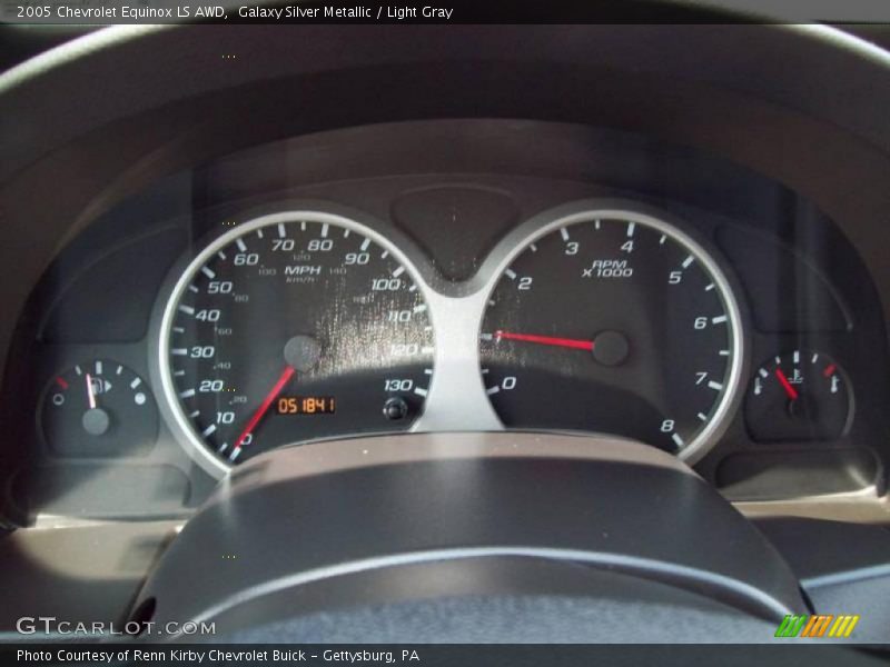 Galaxy Silver Metallic / Light Gray 2005 Chevrolet Equinox LS AWD