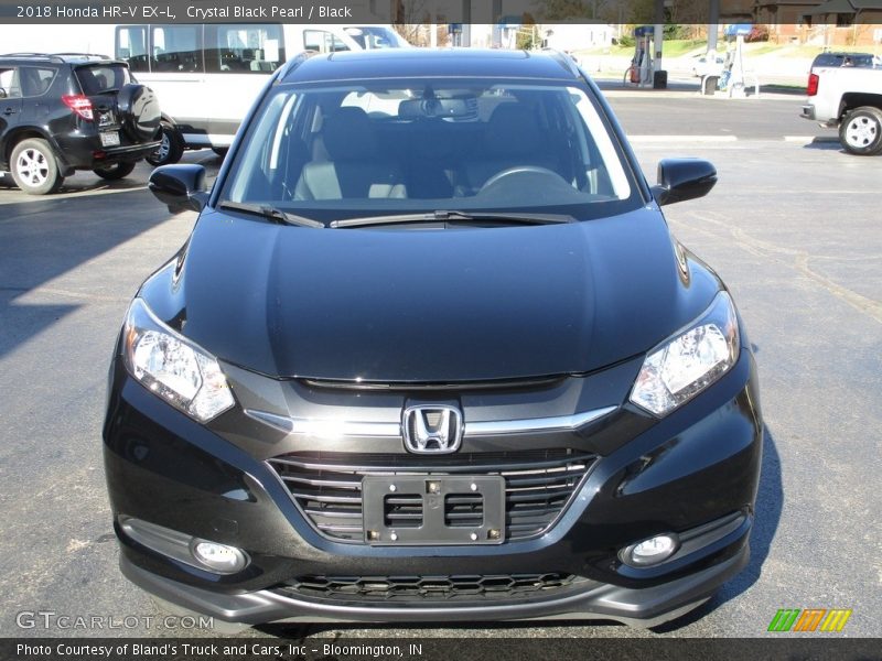 Crystal Black Pearl / Black 2018 Honda HR-V EX-L