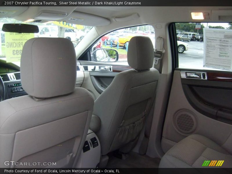Silver Steel Metallic / Dark Khaki/Light Graystone 2007 Chrysler Pacifica Touring