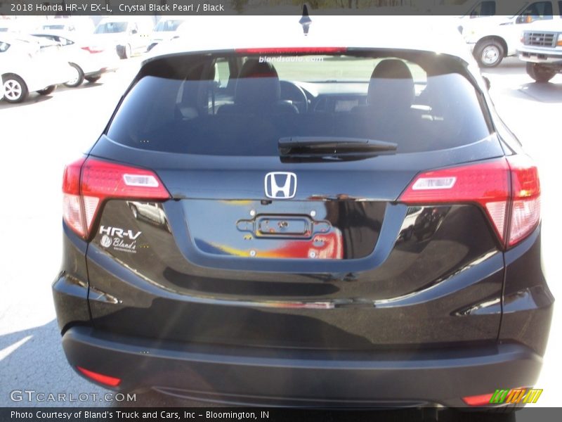 Crystal Black Pearl / Black 2018 Honda HR-V EX-L