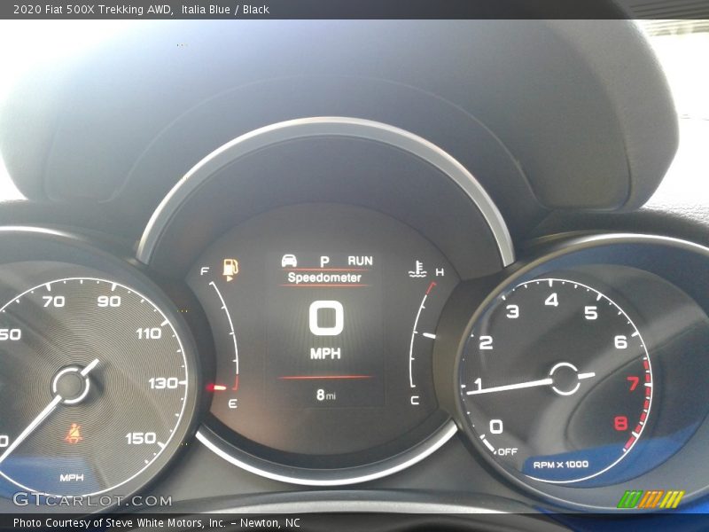  2020 500X Trekking AWD Trekking AWD Gauges