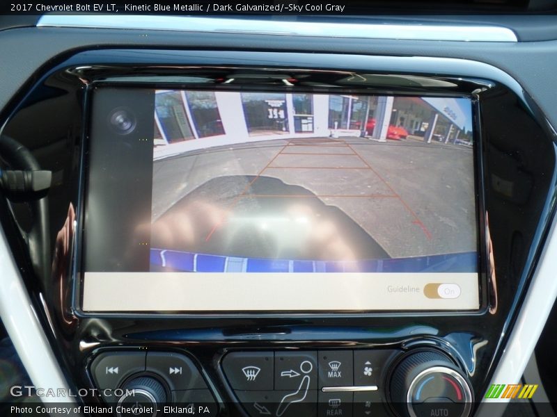 Kinetic Blue Metallic / Dark Galvanized/­Sky Cool Gray 2017 Chevrolet Bolt EV LT