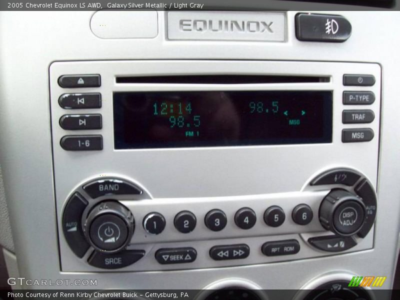 Galaxy Silver Metallic / Light Gray 2005 Chevrolet Equinox LS AWD