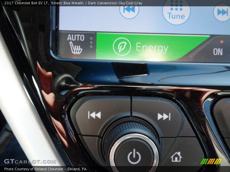 Kinetic Blue Metallic / Dark Galvanized/­Sky Cool Gray 2017 Chevrolet Bolt EV LT