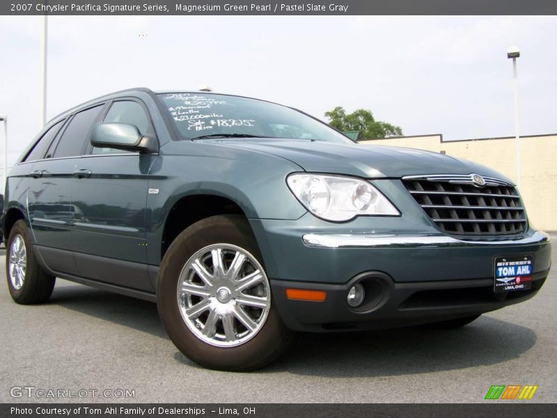 Magnesium Green Pearl / Pastel Slate Gray 2007 Chrysler Pacifica Signature Series