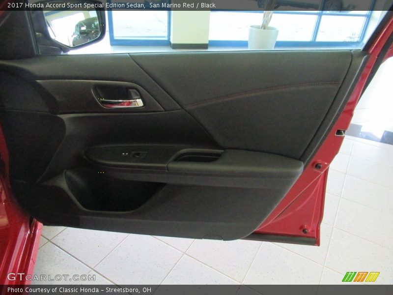 San Marino Red / Black 2017 Honda Accord Sport Special Edition Sedan