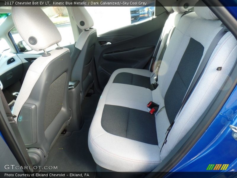 Kinetic Blue Metallic / Dark Galvanized/­Sky Cool Gray 2017 Chevrolet Bolt EV LT