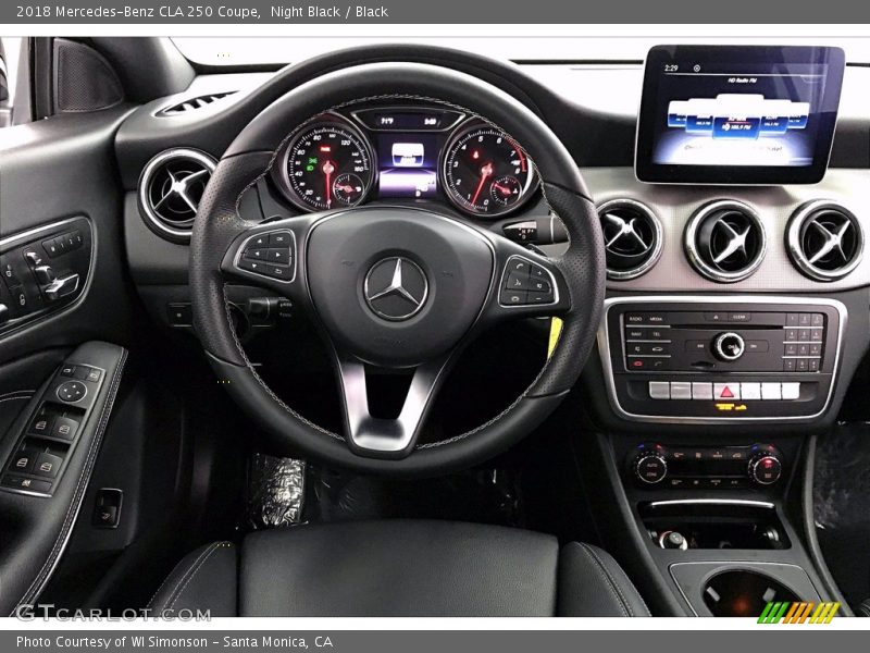 Night Black / Black 2018 Mercedes-Benz CLA 250 Coupe