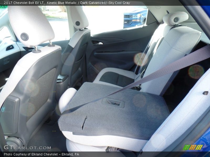 Kinetic Blue Metallic / Dark Galvanized/­Sky Cool Gray 2017 Chevrolet Bolt EV LT