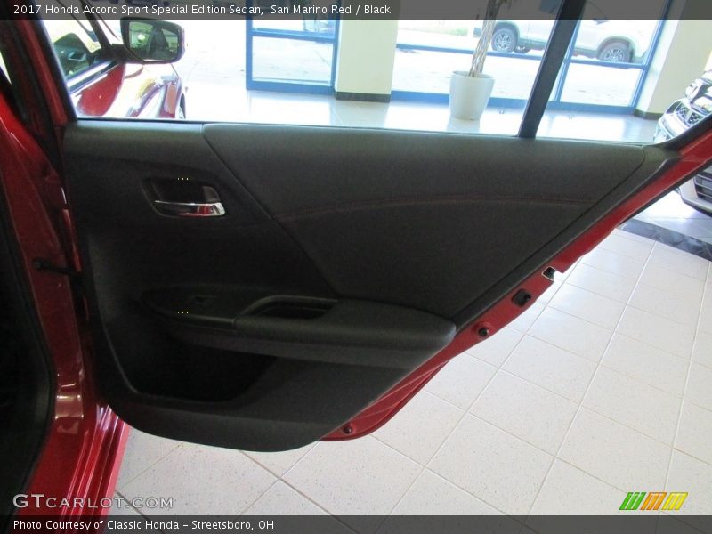 San Marino Red / Black 2017 Honda Accord Sport Special Edition Sedan