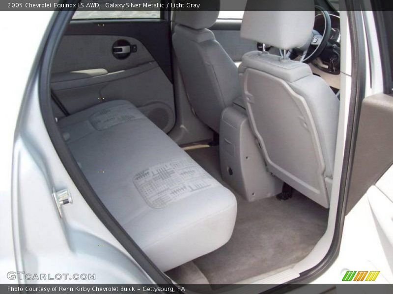 Galaxy Silver Metallic / Light Gray 2005 Chevrolet Equinox LS AWD