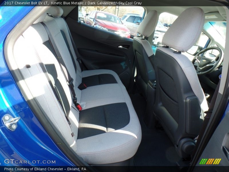 Kinetic Blue Metallic / Dark Galvanized/­Sky Cool Gray 2017 Chevrolet Bolt EV LT