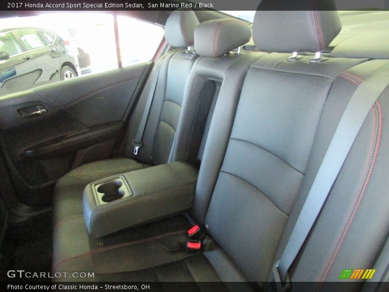 San Marino Red / Black 2017 Honda Accord Sport Special Edition Sedan