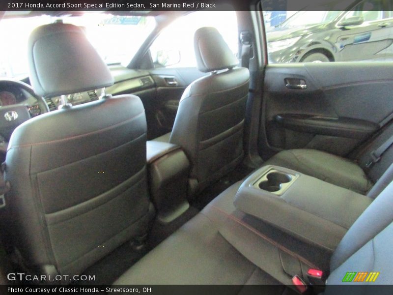San Marino Red / Black 2017 Honda Accord Sport Special Edition Sedan