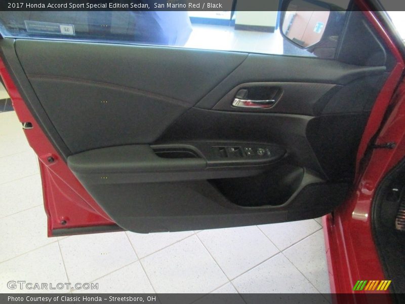 San Marino Red / Black 2017 Honda Accord Sport Special Edition Sedan